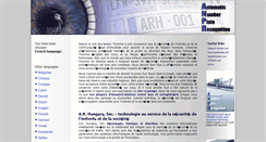 Desktop Screenshot of fr.arhungary.com